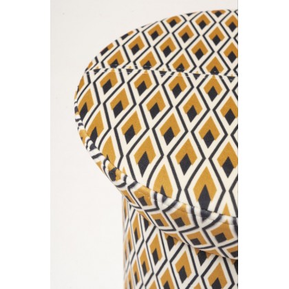 Пуф Pouf screw 081 ARHIVE FABRIC OLEKSANDR SAENKO ShishkaProject